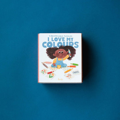 Caja interior ilustrada I Love My Colours de Londji
