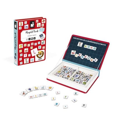 MAGNETI'BOOK JANOD ·ALFABETO EN ESPAÑOL· - Happy Moments Baby