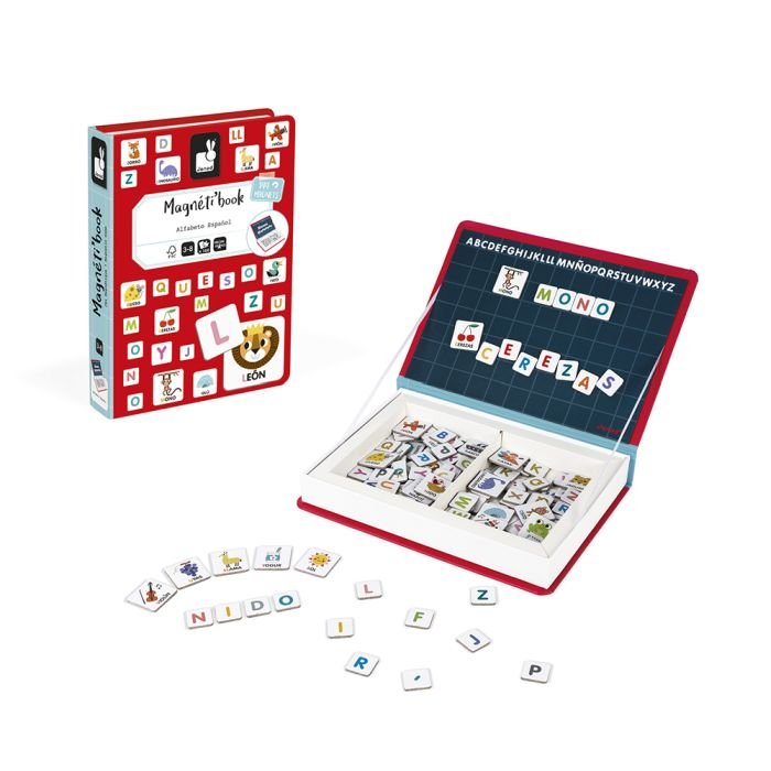 MAGNETI'BOOK JANOD ·ALFABETO EN ESPAÑOL· - Happy Moments Baby