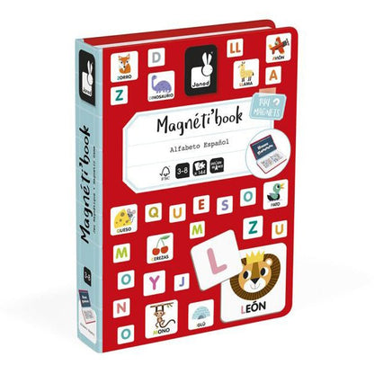 MAGNETI'BOOK JANOD ·ALFABETO EN ESPAÑOL· - Happy Moments Baby