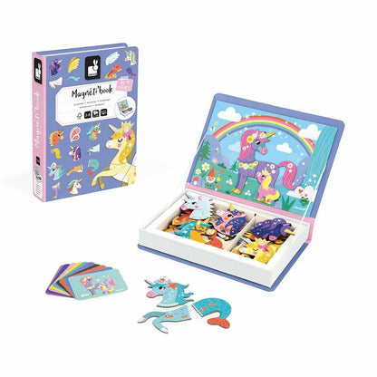 MAGNETI'BOOK JANOD ·UNICORNIOS· - Happy Moments Baby