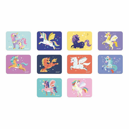 MAGNETI'BOOK JANOD ·UNICORNIOS· - Happy Moments Baby