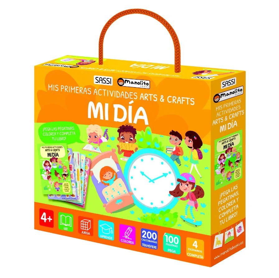 MALETÍN DE MANUALIDADES ·MI DÍA· - Happy Moments Baby