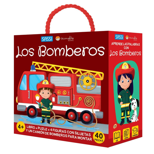 MALETÍN EDUCATIVO ·Q - BOX BOMBEROS· - Happy Moments Baby