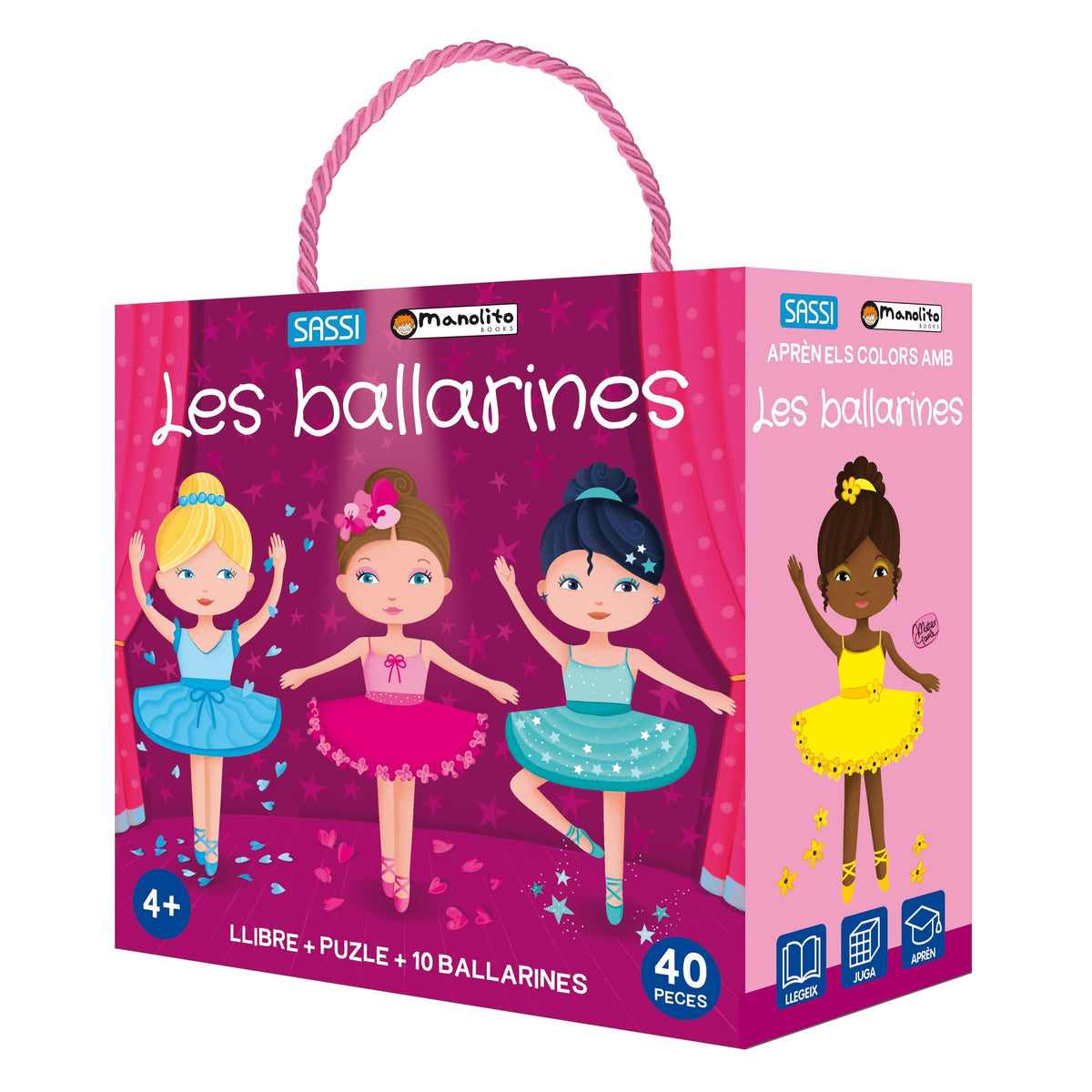 Cubierta de El mundo de las ballarines de Manolito Books