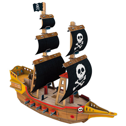 Maqueta montada del Vaixell pirata 3D