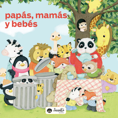 Vista de la portada Papás, mamás y bebés