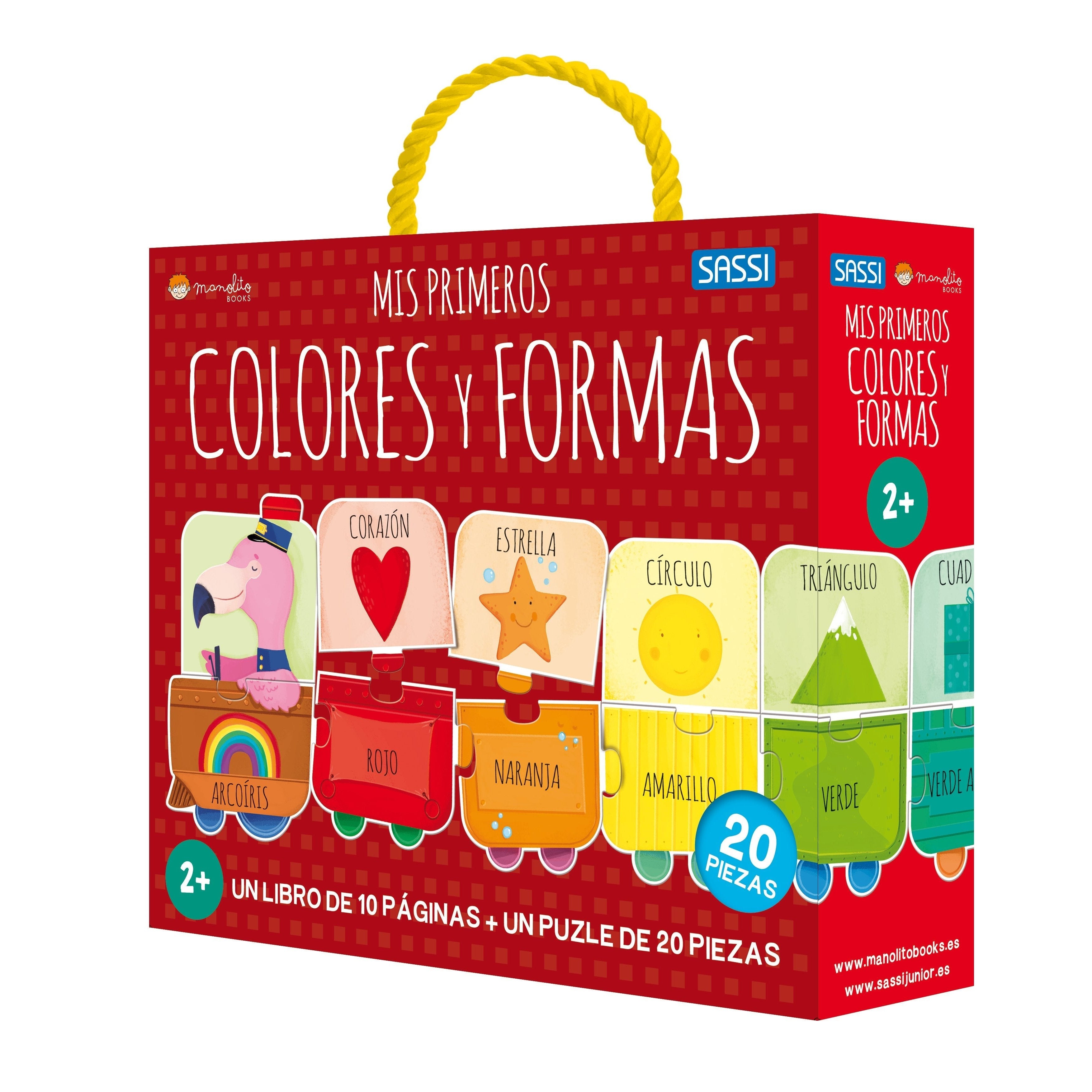 Cubierta de Mis primeros colores y formas de Manolito Books