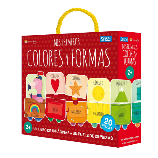 Cubierta de Mis primeros colores y formas de Manolito Books