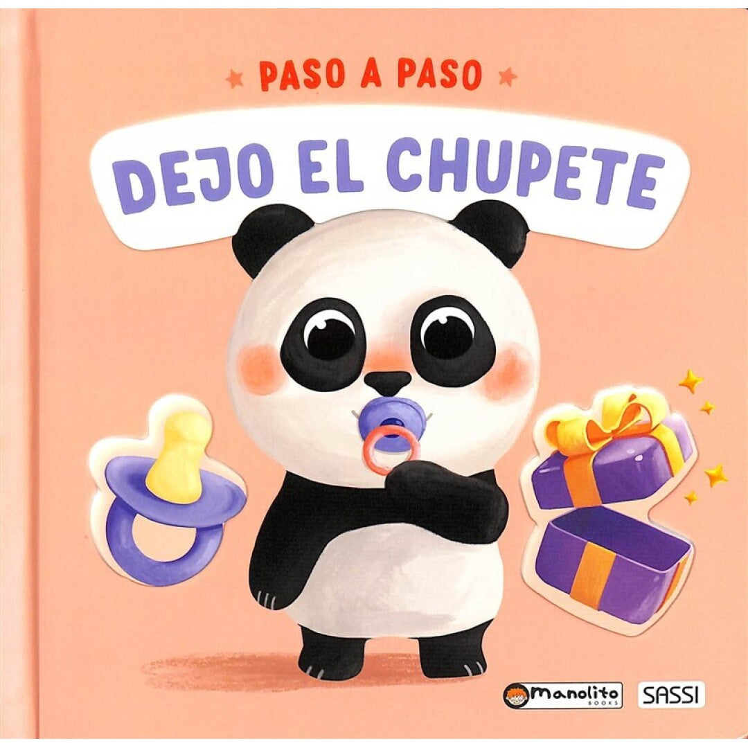Portada de LIBRO INFANTIL ·DEJO EL CHUPETE· de Manolito Books, edición española