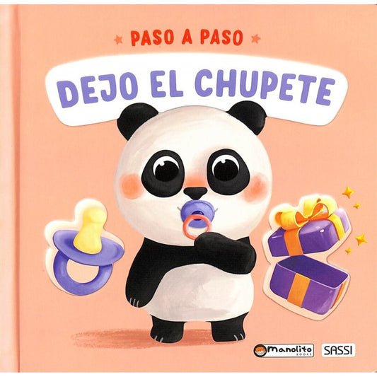 Portada de LIBRO INFANTIL ·DEJO EL CHUPETE· de Manolito Books, edición española