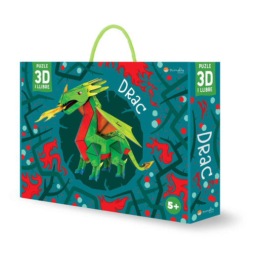 Cubierta de DRAC, maqueta 3D con libro de Manolito Books
