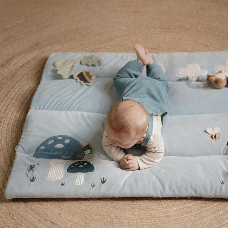 MANTA DE JUEGO SENSORIAL Y ACTIVIDADES LITTLE DUTCH ·FOREST FRIENDS· - Happy Moments Baby