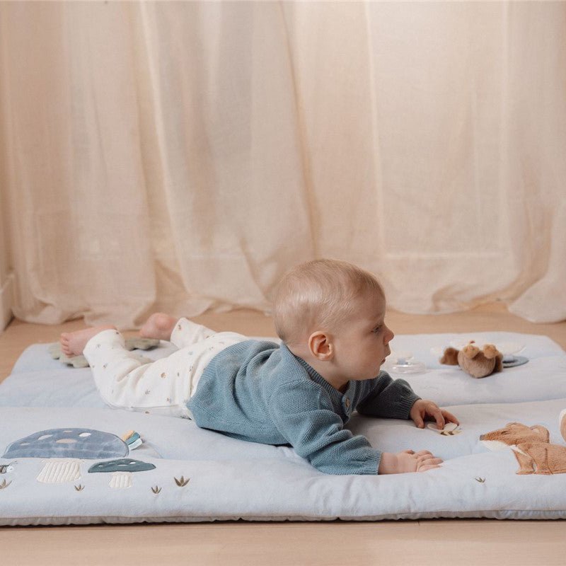 MANTA DE JUEGO SENSORIAL Y ACTIVIDADES LITTLE DUTCH ·FOREST FRIENDS· - Happy Moments Baby
