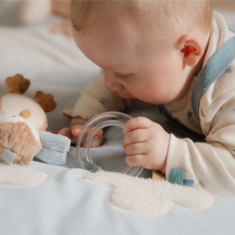 MANTA DE JUEGO SENSORIAL Y ACTIVIDADES LITTLE DUTCH ·FOREST FRIENDS· - Happy Moments Baby