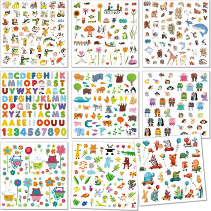 MANUALIDADES DJECO ·1000 PEGATINAS PARA LOS PEQUES· - Happy Moments Baby