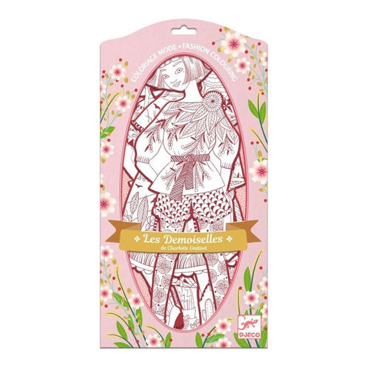 MANUALIDADES DJECO ·FIGURAS PARA COLOREAR - FIODOR Y SUS AMIGAS· - Happy Moments Baby