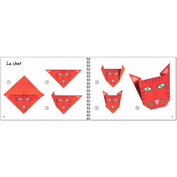 MANUALIDADES DJECO ·PAPIROFLEXIA ORIGAMI ANIMALES· - Happy Moments Baby