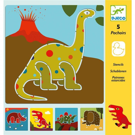 MANUALIDADES DJECO ·PLANTILLAS DINOSAURIOS· - Happy Moments Baby