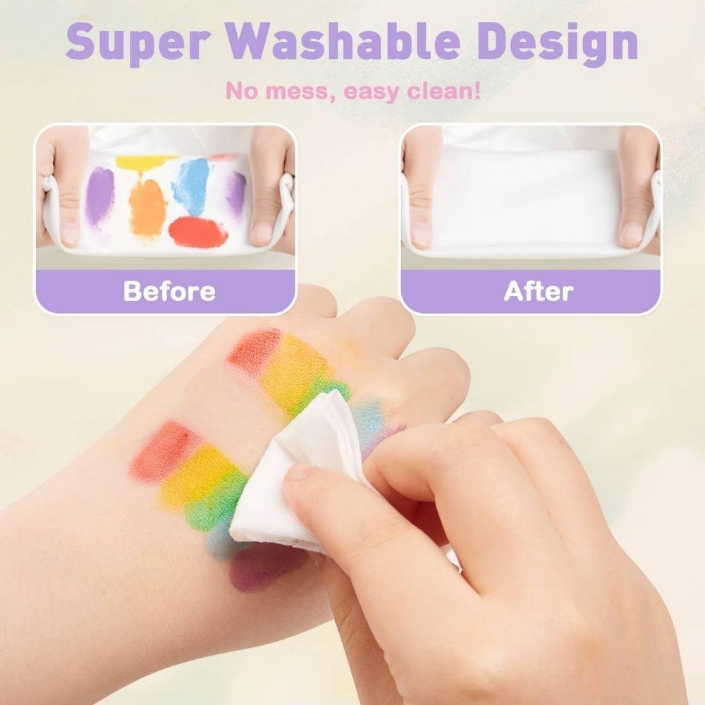 MANUALIDADES JARMELO ·LIBRO CREATIVO PINTA CON LOS DEDOS· - Happy Moments Baby