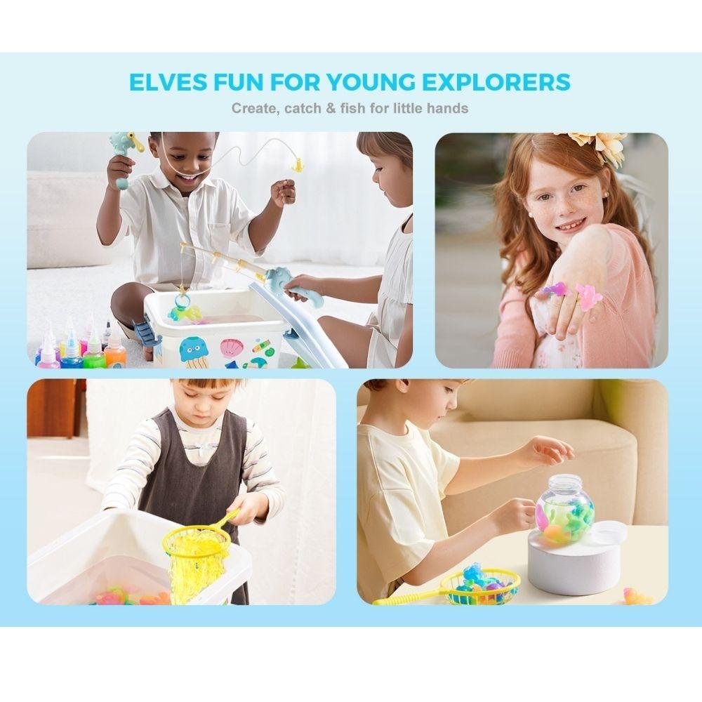 MANUALIDADES JARMELO ·SET FIGURITAS 3D EN AGUA· - Happy Moments Baby