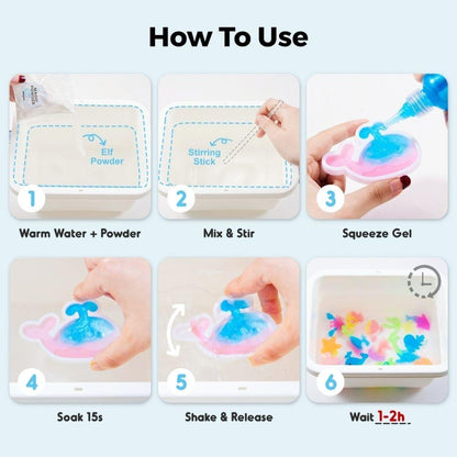 MANUALIDADES JARMELO ·SET FIGURITAS 3D EN AGUA· - Happy Moments Baby