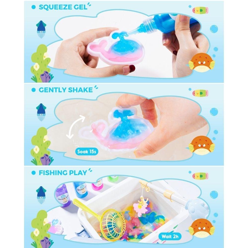 MANUALIDADES JARMELO ·SET FIGURITAS 3D EN AGUA· - Happy Moments Baby