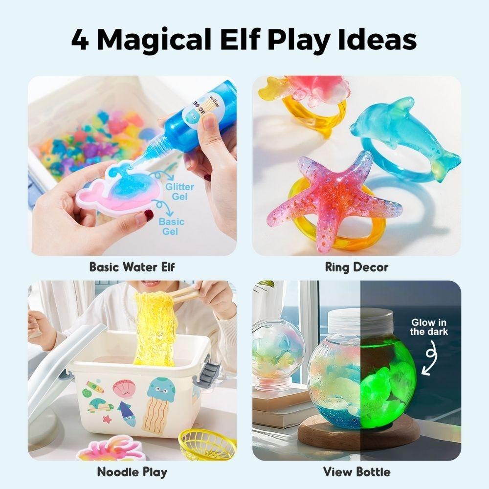 MANUALIDADES JARMELO ·SET FIGURITAS 3D EN AGUA· - Happy Moments Baby