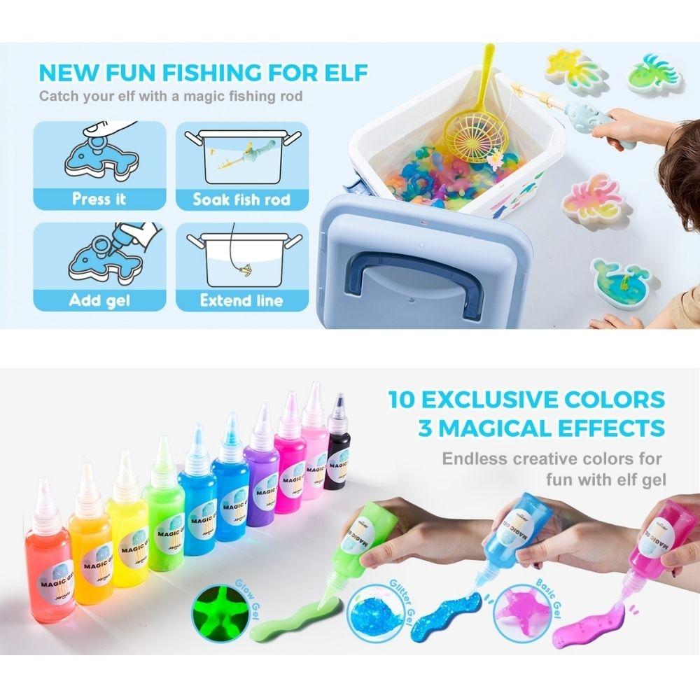 MANUALIDADES JARMELO ·SET FIGURITAS 3D EN AGUA· - Happy Moments Baby