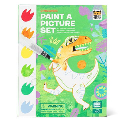 MANUALIDADES TIGER TRIBE ·SET PARA PINTAR DINOSAURIOS· - Happy Moments Baby