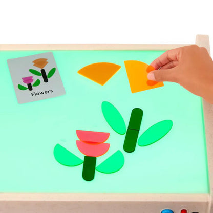 MESA DE LUZ ·KIT EDUCATIVO BATTAT BRIGHT EXPLORER· - Happy Moments Baby