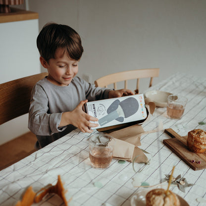 MICRÓFONO BLUETOOTH CON EFECTOS DE SONIDO INFANTIL ·KIDYMIC AZUL· - Happy Moments Baby