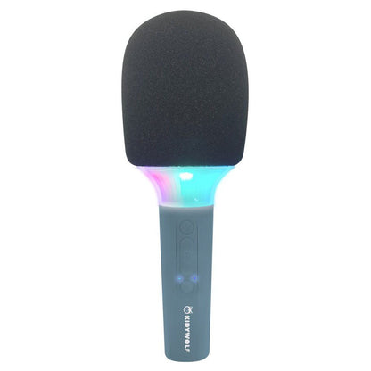 MICRÓFONO BLUETOOTH CON EFECTOS DE SONIDO INFANTIL ·KIDYMIC AZUL· - Happy Moments Baby