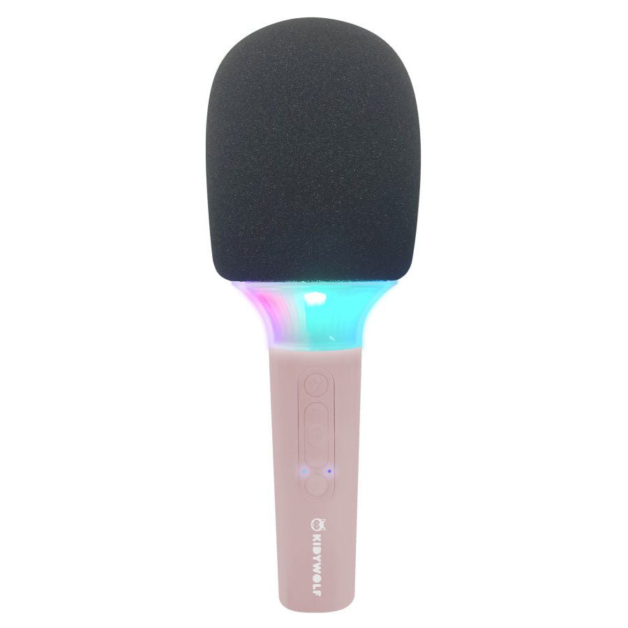 MICRÓFONO BLUETOOTH CON EFECTOS DE SONIDO INFANTIL ·KIDYMIC ROSA· - Happy Moments Baby