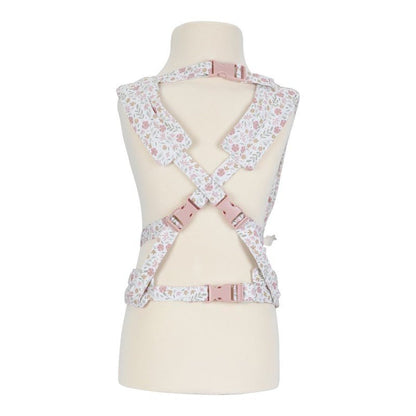 MOCHILA DE PORTEO MUÑECAS LITTLE DUCTH ·FLORES· - Happy Moments Baby