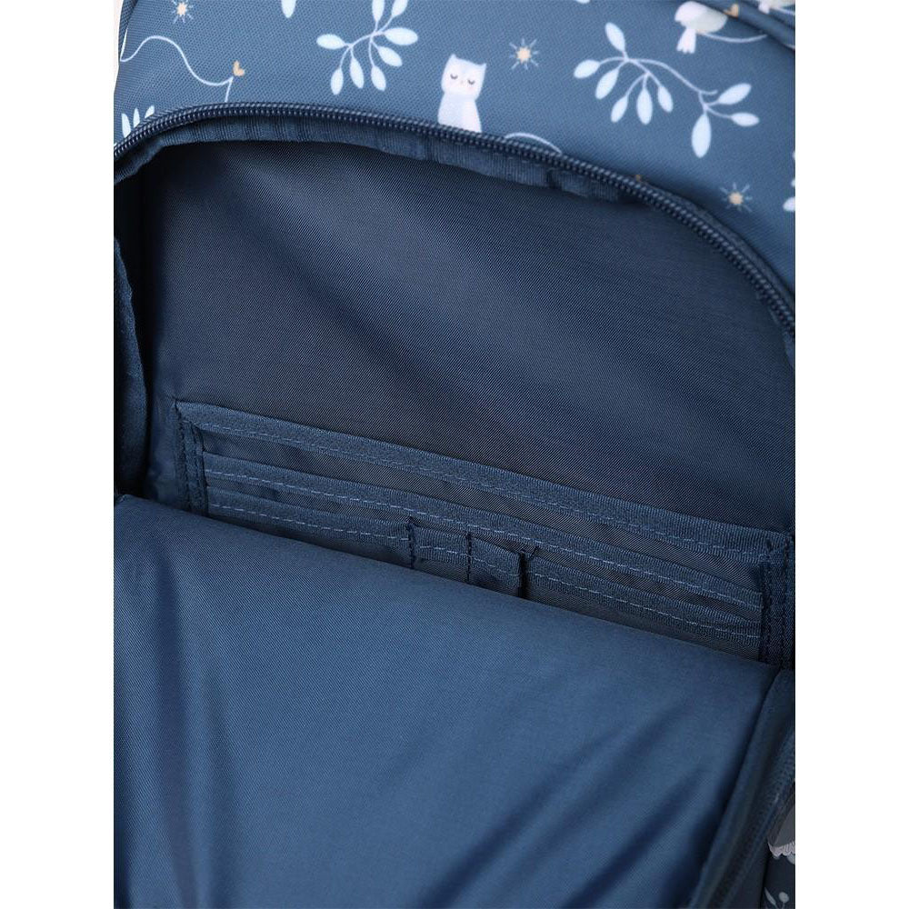 MOCHILA ESCOLAR MEDIANA TUTETE + LLAVERO PERSONALIZABLE ·MAGICAL FOREST· - Happy Moments Baby