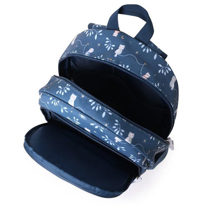 MOCHILA ESCOLAR MEDIANA TUTETE + LLAVERO PERSONALIZABLE ·MAGICAL FOREST· - Happy Moments Baby