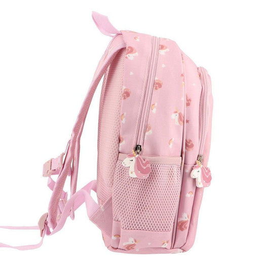 MOCHILA ESCOLAR MEDIANA TUTETE ·MAGICAL UNICORN· - Happy Moments Baby