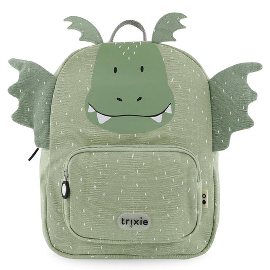 MOCHILA GRANDE INFANTIL TRIXIE ·DRAGÓN· - Happy Moments Baby