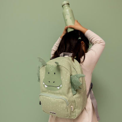MOCHILA GRANDE INFANTIL TRIXIE ·DRAGÓN· - Happy Moments Baby