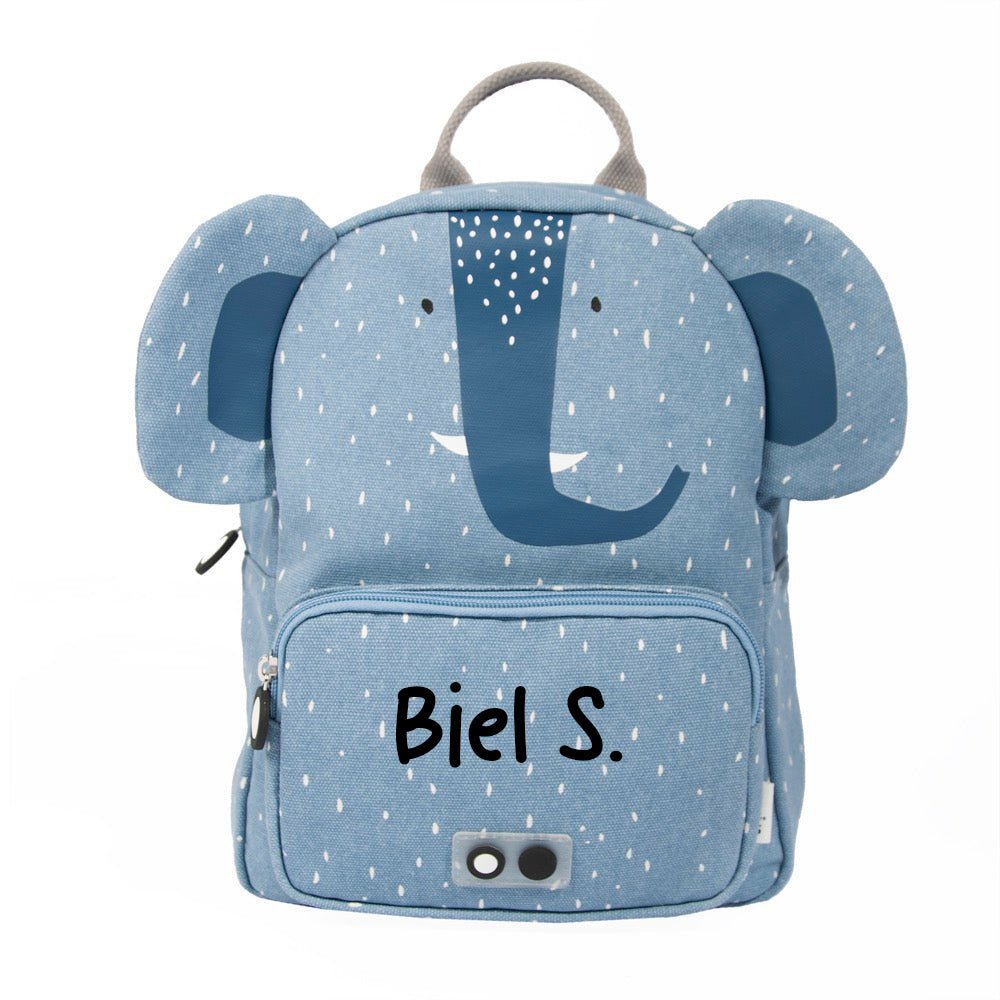 MOCHILA GRANDE INFANTIL TRIXIE ·ELEFANTE· - Happy Moments Baby