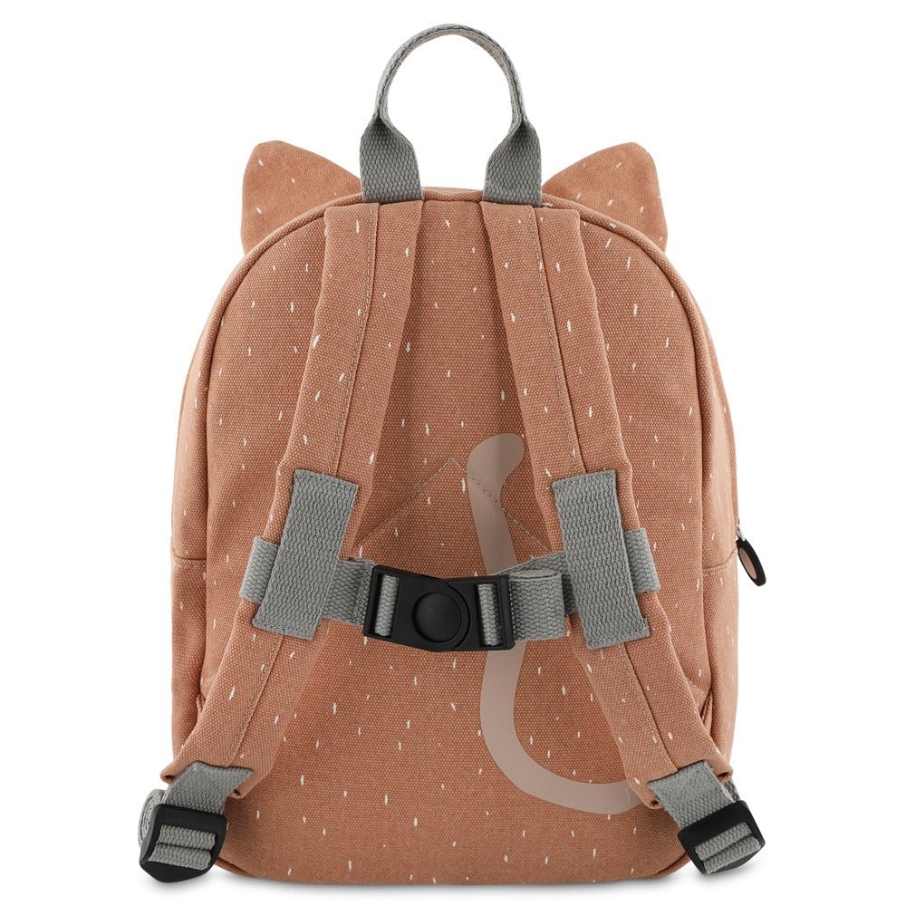 MOCHILA GRANDE INFANTIL TRIXIE ·GATO· - Happy Moments Baby