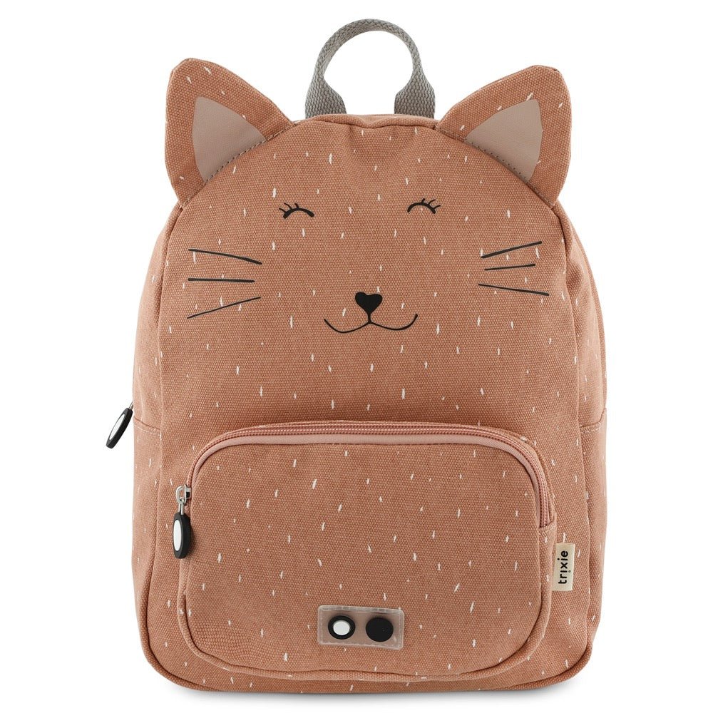 MOCHILA GRANDE INFANTIL TRIXIE ·GATO· - Happy Moments Baby