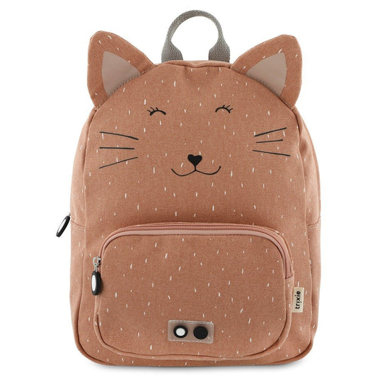 MOCHILA GRANDE INFANTIL TRIXIE ·GATO· - Happy Moments Baby