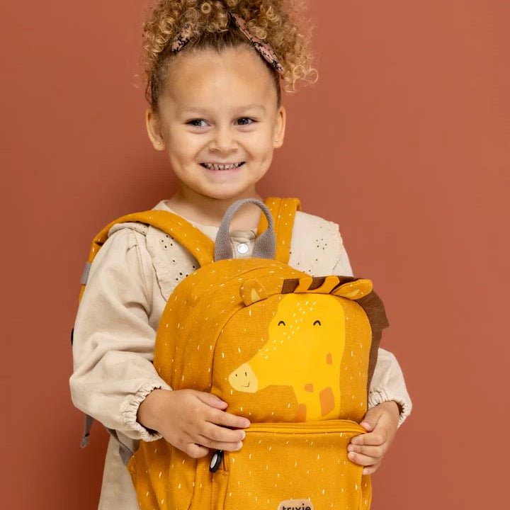 MOCHILA GRANDE INFANTIL TRIXIE ·JIRAFA· - Happy Moments Baby