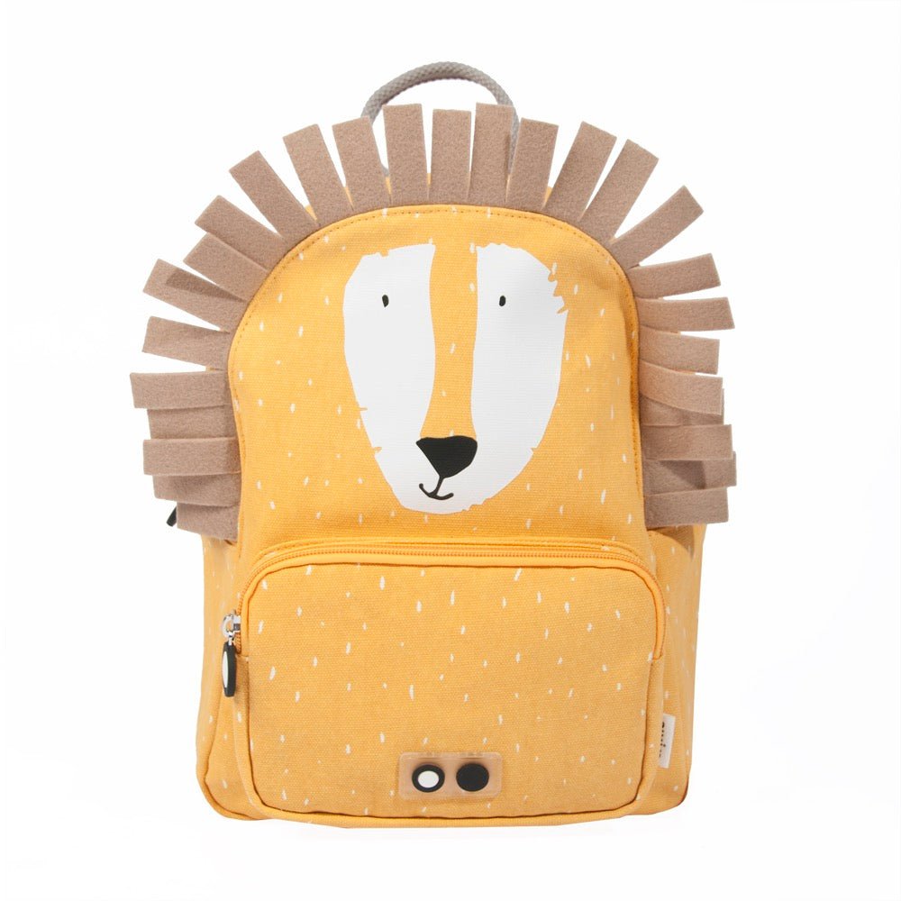 MOCHILA GRANDE INFANTIL TRIXIE ·LEÓN· - Happy Moments Baby