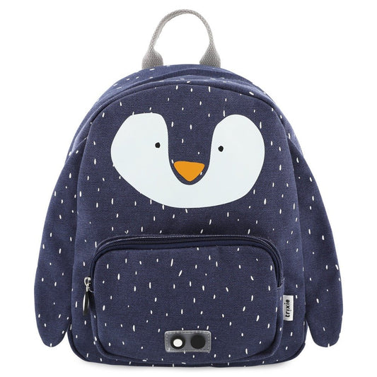 MOCHILA GRANDE INFANTIL TRIXIE ·PINGÜINO· - Happy Moments Baby