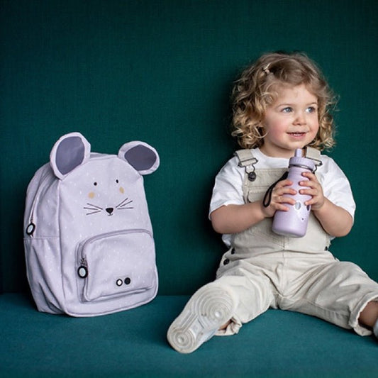 MOCHILA GRANDE INFANTIL TRIXIE ·RATÓN· - Happy Moments Baby