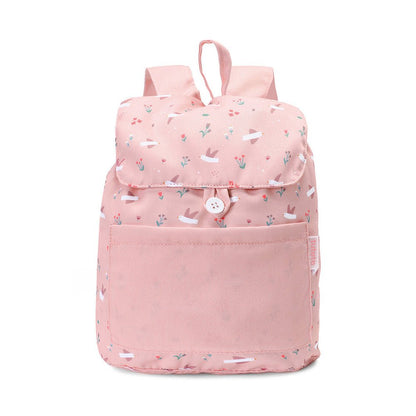 MOCHILA INFANTIL PEQUEÑA TELA TUTETE ·BLOSSOM BIRDS· - Happy Moments Baby