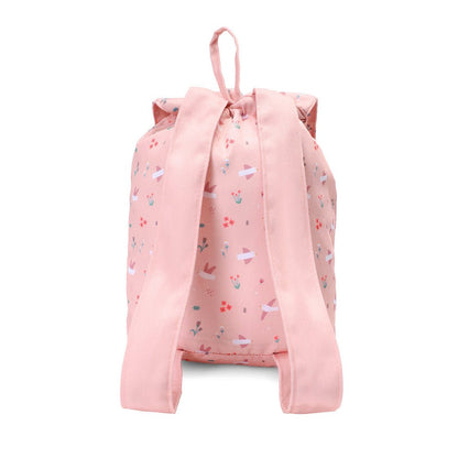 MOCHILA INFANTIL PEQUEÑA TELA TUTETE ·BLOSSOM BIRDS· - Happy Moments Baby